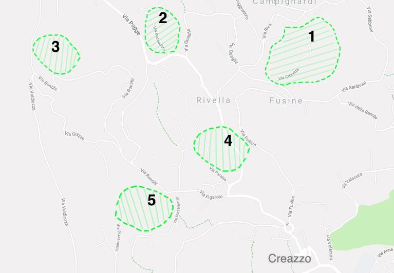 il territorio del Broccolo